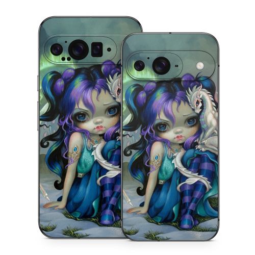 Frost Dragonling Google Pixel 9 Series Skin