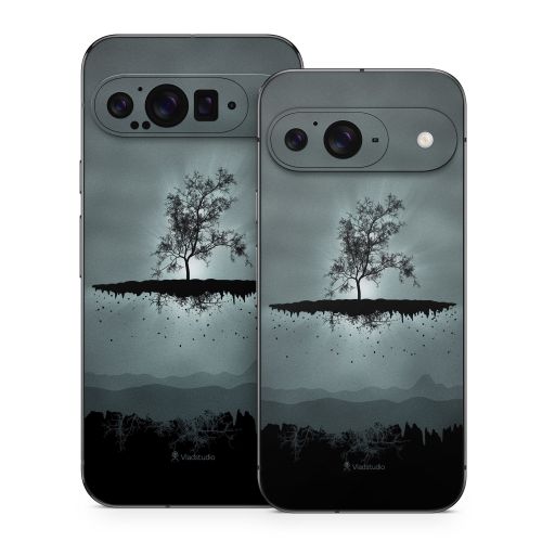 Flying Tree Black Google Pixel 9 Series Skin