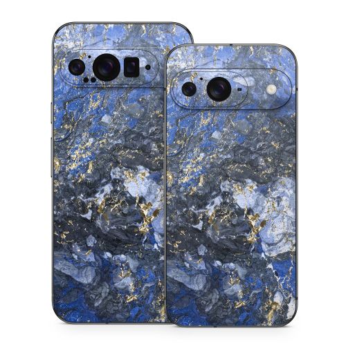 Gilded Ocean Marble Google Pixel 9 Series Skin