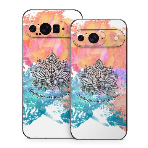 Happy Lotus Google Pixel 9 Series Skin