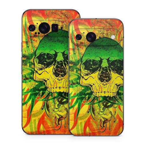 Hot Tribal Skull Google Pixel 9 Series Skin