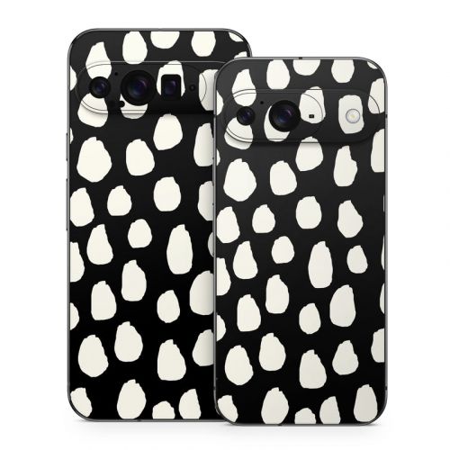 Inky Spots Black Google Pixel 9 Series Skin