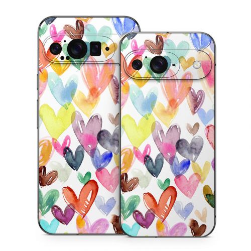Juvi Hearts Google Pixel 9 Series Skin