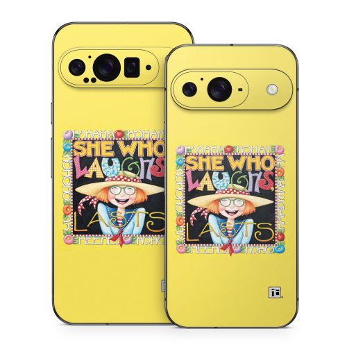 She Who Laughs Google Pixel 9 Series Skin
