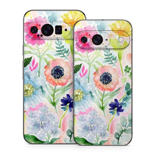 Loose Flowers Google Pixel 9 Series Skin