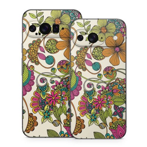 Maia Flowers Google Pixel 9 Series Skin