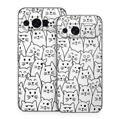 Moody Cats Google Pixel 9 Series Skin