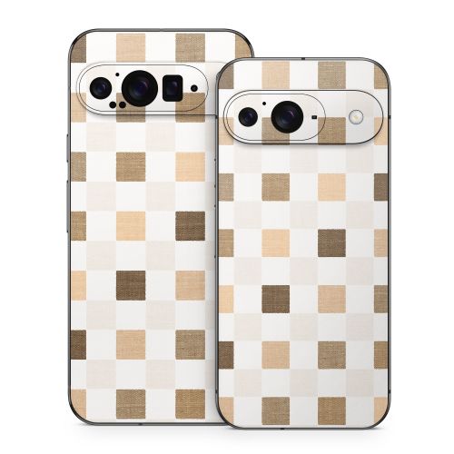 Neutral Checker Google Pixel 9 Series Skin