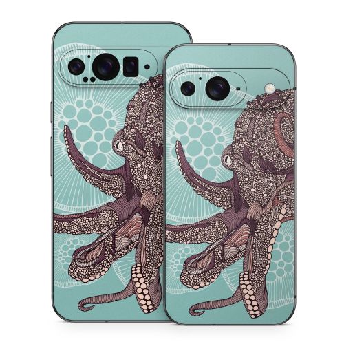 Octopus Bloom Google Pixel 9 Series Skin