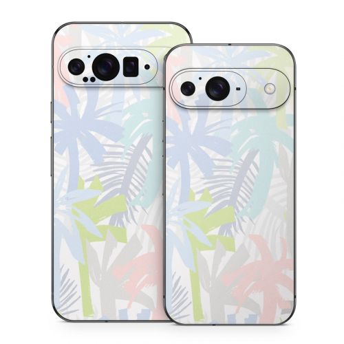 Pastel Palms Google Pixel 9 Series Skin