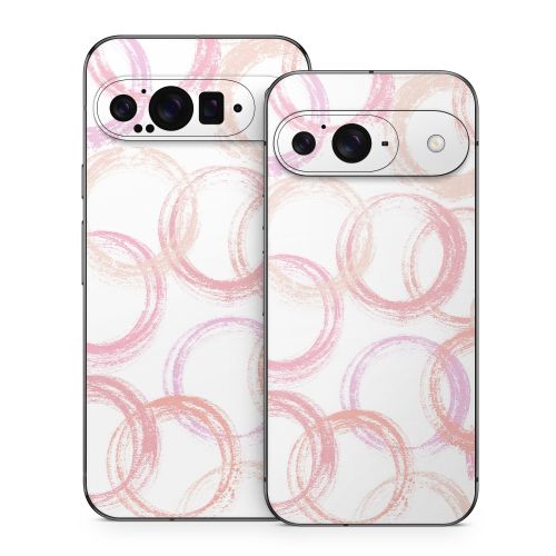 Pink Circles Google Pixel 9 Series Skin