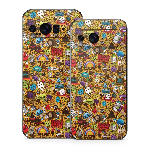 Psychedelic Google Pixel 9 Series Skin