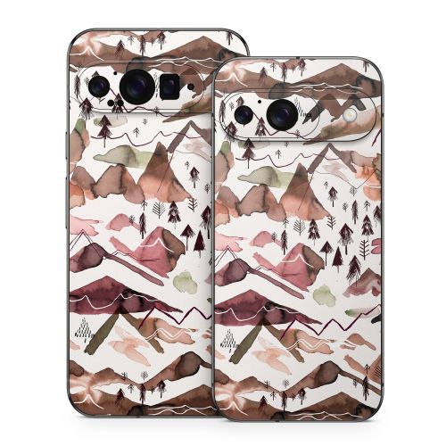 Red Mountains Google Pixel 9 Series Skin