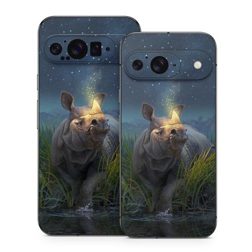 Rhinoceros Unicornis Google Pixel 9 Series Skin
