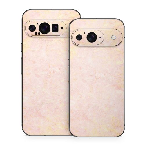 Rose Gold Marble Google Pixel 9 Series Skin