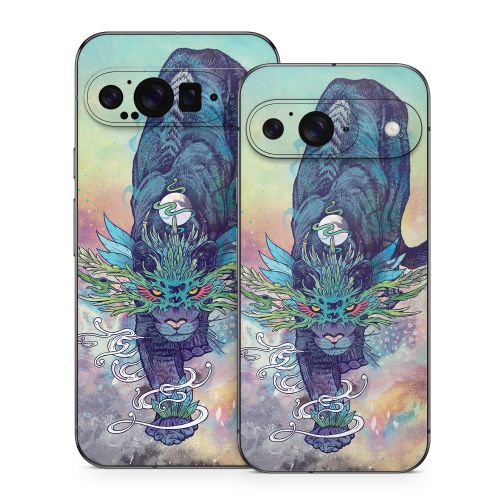Spectral Cat Google Pixel 9 Series Skin