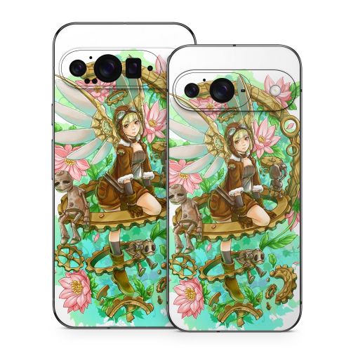 Steampunk Angel Google Pixel 9 Series Skin