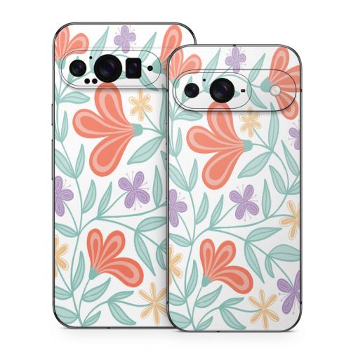 Summer Blooms Google Pixel 9 Series Skin