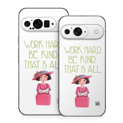 Work Hard Google Pixel 9 Series Skin
