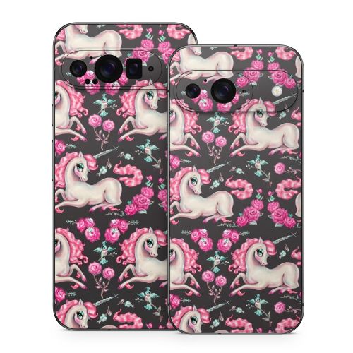 Unicorns and Roses Google Pixel 9 Series Skin