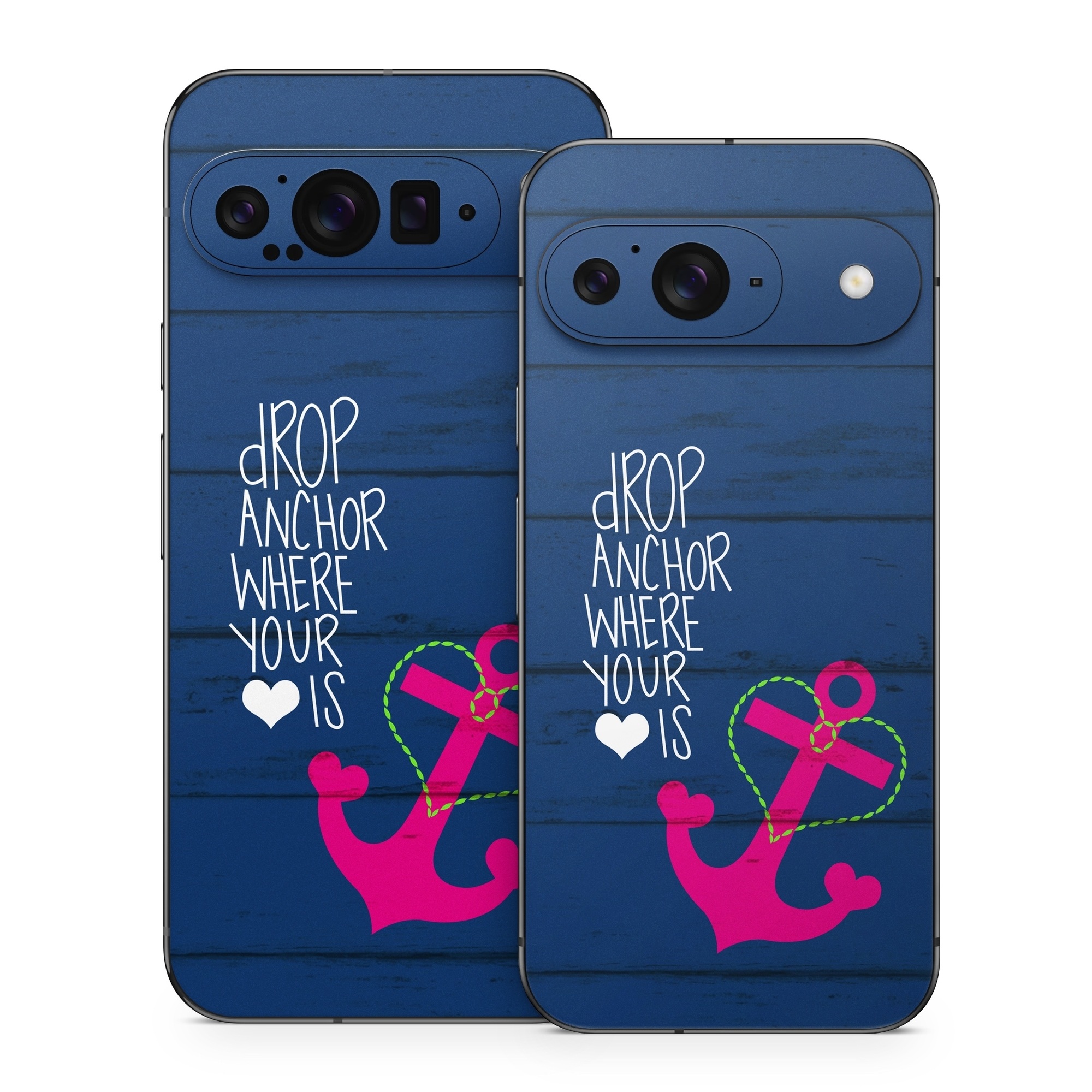Google Pixel 9 Series Skin design of Font, Text, Love, Heart, Illustration, Anchor, Graphic design, Gesture, with black, purple, gray, red, blue, white colors