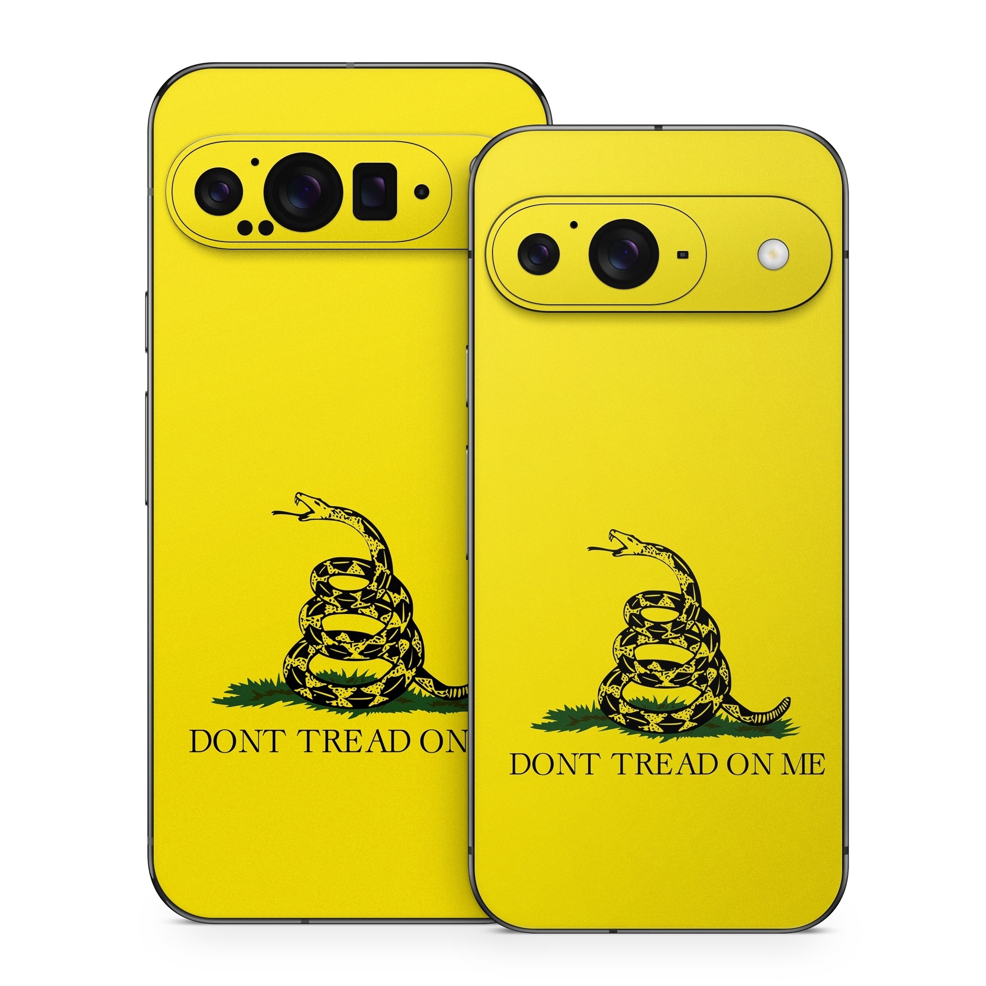 Google Pixel 9 Series Skin design of Yellow, Font, Logo, Graphics, Illustration, with orange, black, green colors