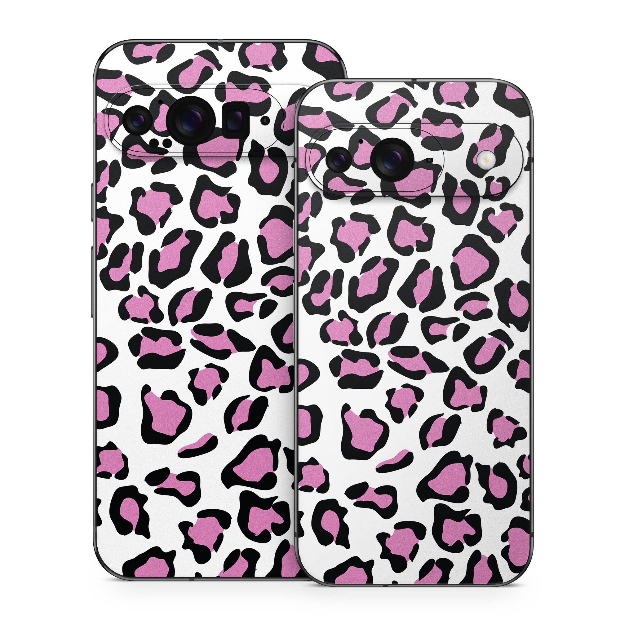 Google Pixel 9 Series Skin design of Pink, Pattern, Design, Textile, Magenta, with white, black, gray, purple, red colors