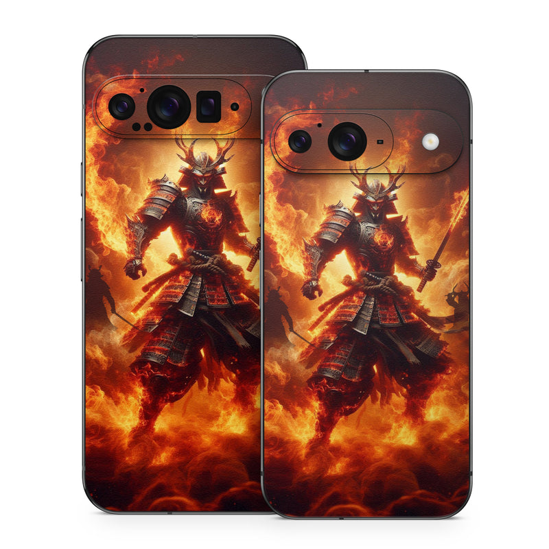 Google Pixel 9 Series Skin design of Armour, Action, Video Game Software, Fictional character, CG artwork, Game, Action-adventure game, Samurai, Mythology, Hero