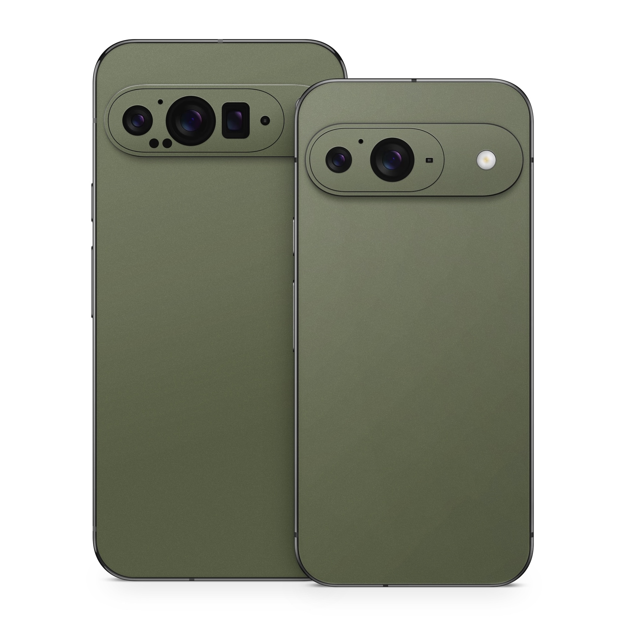 Google Pixel 9 Series Skin design of Green, Brown, Text, Yellow, Grass, Font, Pattern, Beige, with green, brown colors