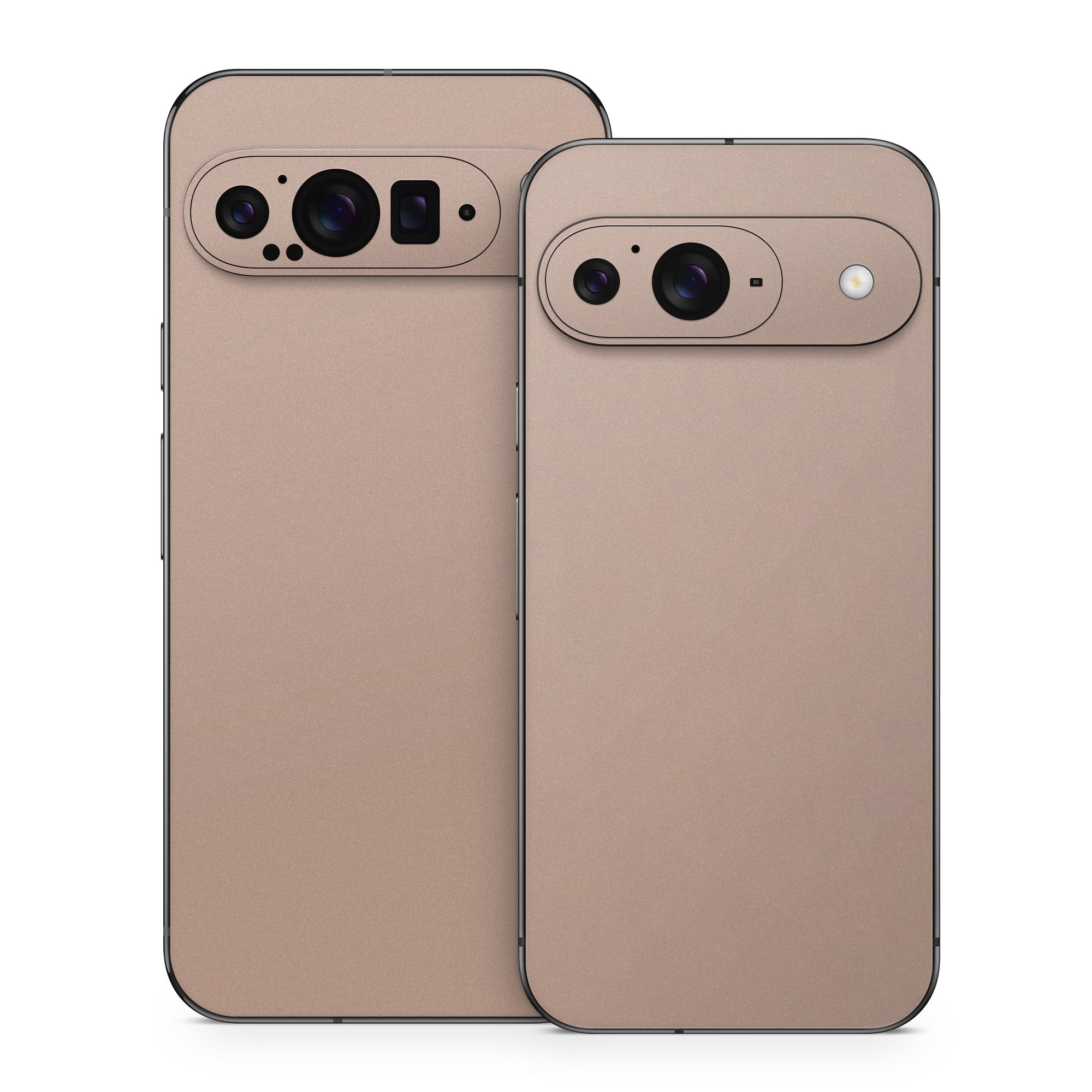 Google Pixel 9 Series Skin design of Brown, Font, Pattern, Beige, Tints and shades, Event, Circle, Peach, Electric blue, Darkness, with pink, yellow colors