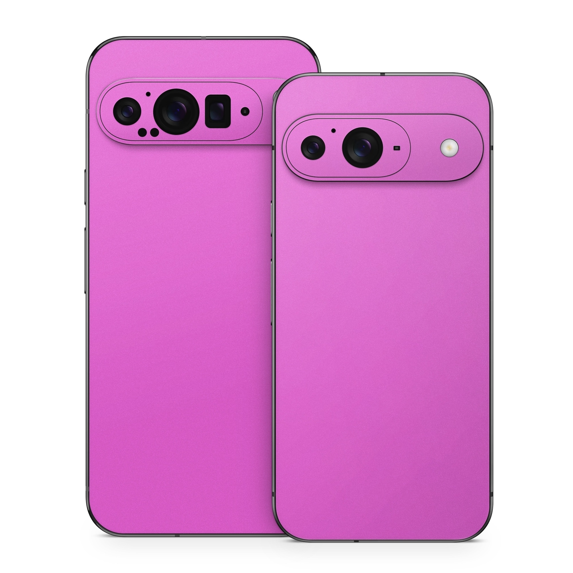 Google Pixel 9 Series Skin design of Violet, Pink, Purple, Red, Lilac, Magenta, Blue, Lavender, Text, Sky, with pink colors