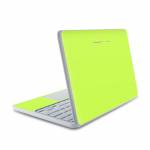 Solid State Lime HP Chromebook 11 Skin