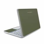 Solid State Olive Drab HP Chromebook 11 Skin