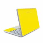 Solid State Yellow HP Chromebook 11 Skin
