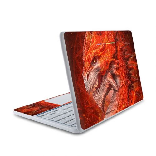Flame Dragon HP Chromebook 11 Skin