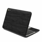 Black Woodgrain HP Chromebook 11 G4 Skin