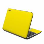 Solid State Yellow HP Chromebook 11 G4 Skin
