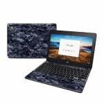 Digital Navy Camo HP Chromebook 11 G5 Skin