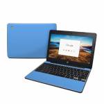 Solid State Blue HP Chromebook 11 G5 Skin