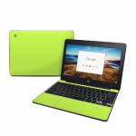 Solid State Lime HP Chromebook 11 G5 Skin