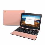 Solid State Peach HP Chromebook 11 G5 Skin