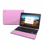 Solid State Pink HP Chromebook 11 G5 Skin