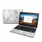 White Marble HP Chromebook 11 G5 Skin