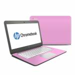 Solid State Pink HP Chromebook 14 Skin