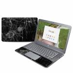 Black Marble HP Chromebook 14 G5 Skin