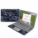Digital Navy Camo HP Chromebook 14 G5 Skin