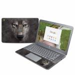 Grey Wolf HP Chromebook 14 G5 Skin