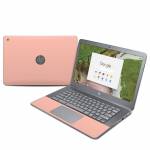 Solid State Peach HP Chromebook 14 G5 Skin