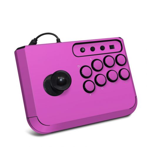 Solid State Vibrant Pink HORI Fighting Stick Mini 4 Skin