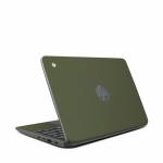Solid State Olive Drab HP Chromebook 11 G7 Skin